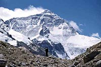 L'Everest dal campo base cinese