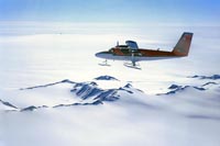 In volo sui monti Ellsworth, Antartide