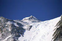 La cima del Vinson dal campo base