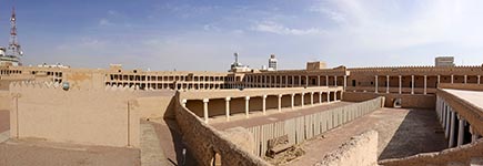 L'interno del palazzo/guarnigione di al-Qishlah a Ha'il