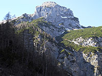 Il monte sopra la Silberkarhutte