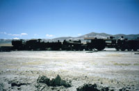 Il cimitero dei treni di Uyuni