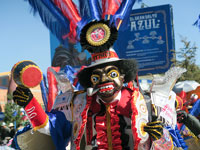 Maschera per la festa Virgen del Carmen a El Alto