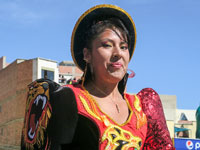 Sfilata per la festa Virgen del Carmen a El Alto