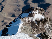 Cresta sud-ovest del Sajama, via normale di salita