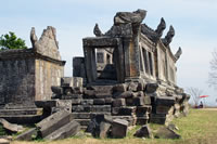 Rovine di un'ala laterale del Preah Vihear