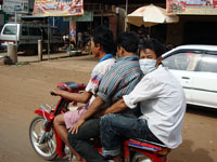 Traffico a Phnom Penh