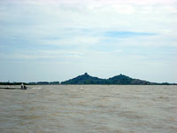 La collina del Prasat Phnom Da