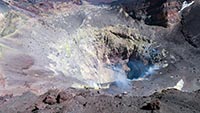 La caldera fumante del Lascar