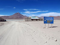 Ingresso al parco naz. laguna verde