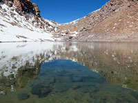 Il lago di vetta del Licancabur