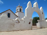La chiesa di San Pedro de Atacama