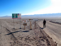 Bivio per San Pedro de Atacama