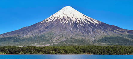 Il vulcano Osorno, 2652 m