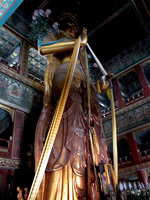 Buddha del tempio del Lama
