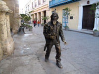 L'Avana - Statua in p.zza San Francisco