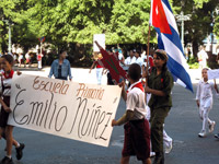 L'Avana - Manifestazione studentesca