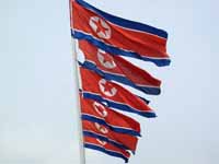 Bandiere Nordcoreane