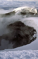 Il fondo del cratere del Cotopaxi