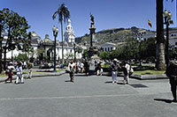 Quito piazza della Libertà