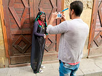 Set fotografico al Cairo