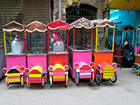 Cairo vecchia: carretti dei gelati