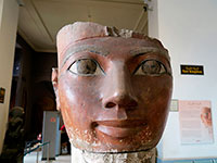 Museo del Cairo: testa di Hatshepsut