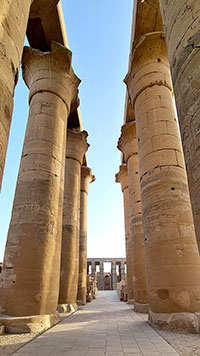 Colonne del tempio di Luxor