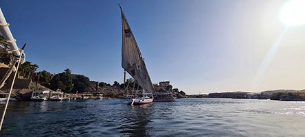Feluca sul Nilo ad Assuan