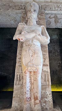 Statua di Ramses II ad Abu Simbel