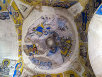 Affresco a cupola a Abune Gebre Mikael