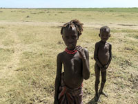 Bambini a Bebua sul Turkana