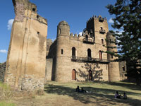 Gondar, castello di Ghebbi, residenza dell'lmperatore Fasilide