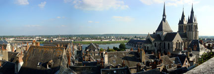 Panorama della Loira a Blois