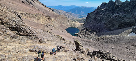 Il lago di Cinto da Bocca Crucetta