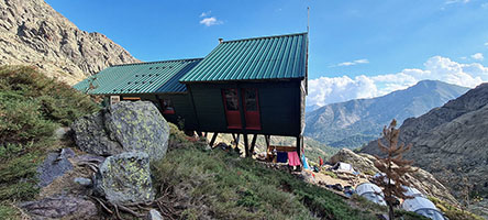 Il rifugio Tighjettu, 1683 m