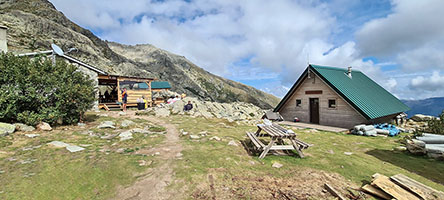 Il rifugio di Petra Piana, 1842 m