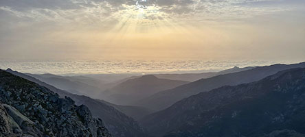 Alba sul mare