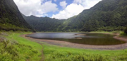 Il Grand Etang (in secca)