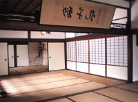 Sala da ricevimento con tatami