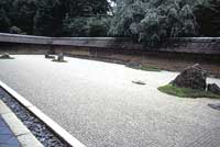 Il "Rock garden" al Tempio di Ryoan-ji a Kyoto