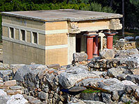 Il palazzo di Cnosso (ricostruzione)