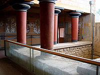 Corridoio del palazzo di Cnosso