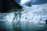 Il ghiacciaio di Tasermiut sbocca nell'omonimo fiordo