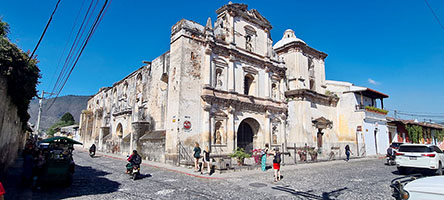 La chiesa di San Agostino ad Antigua