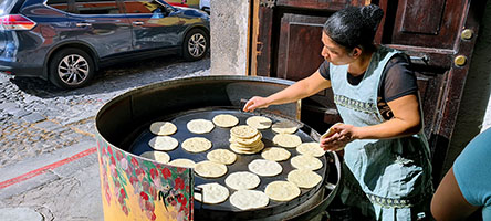 Tortillas ad Antigua