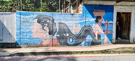 Murale a Panajachel