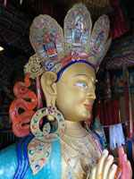 Buddha Sakyamuni a Thiksey