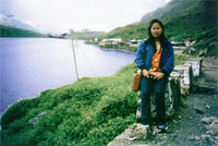Il lago di Tsango (Changu), 3780 m slm