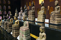 Statue al museo di Siem Reap